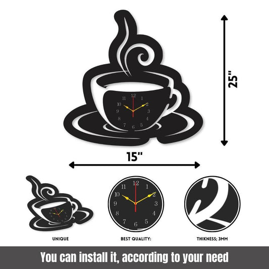 Coffee Cup Diy Clock