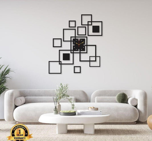 Name Dm01 Wooden Diy Clock